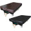 Billiard Table Protection Solution Leather Material For 8-Foot Size Brown 2