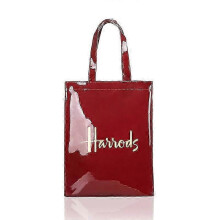 (M 19) New fashion jelly handbag women eco-friendly flower tote shopping bag reusable waterproof PVC shoulder shopping bag