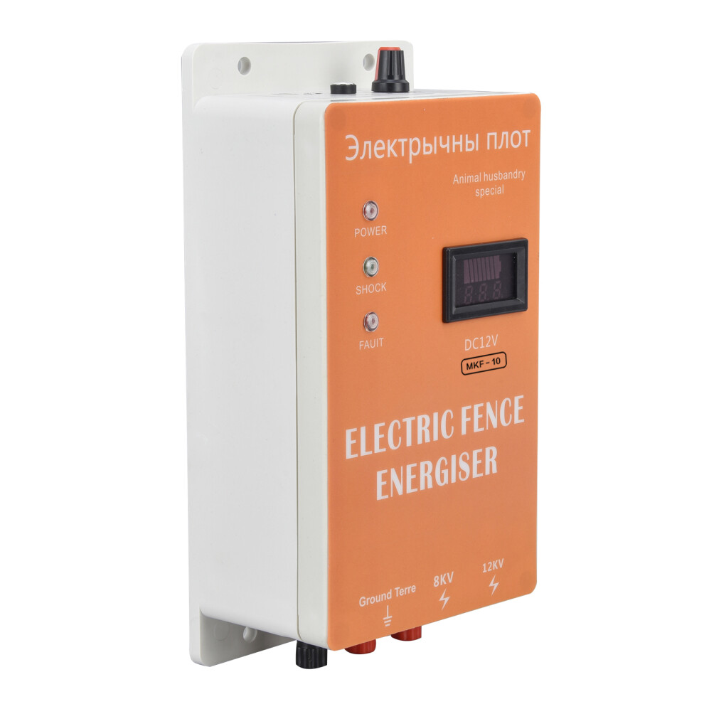 10KM Electric Fence Pulse Controller 3J High Voltage Livestock Protector-image-OPC-PMPFYT6-NEW