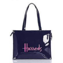 (L 53) New fashion jelly handbag women eco-friendly flower tote shopping bag reusable waterproof PVC shoulder shopping bag
