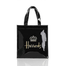 (S 11) New fashion jelly handbag women eco-friendly flower tote shopping bag reusable waterproof PVC shoulder shopping bag