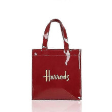 (S 18) New fashion jelly handbag women eco-friendly flower tote shopping bag reusable waterproof PVC shoulder shopping bag