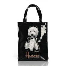(M 35) New fashion jelly handbag women eco-friendly flower tote shopping bag reusable waterproof PVC shoulder shopping bag