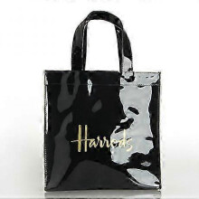 (S 44) New fashion jelly handbag women eco-friendly flower tote shopping bag reusable waterproof PVC shoulder shopping bag