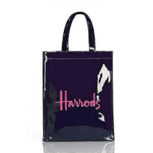 (M 52) New fashion jelly handbag women eco-friendly flower tote shopping bag reusable waterproof PVC shoulder shopping bag