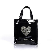(S 49) New fashion jelly handbag women eco-friendly flower tote shopping bag reusable waterproof PVC shoulder shopping bag