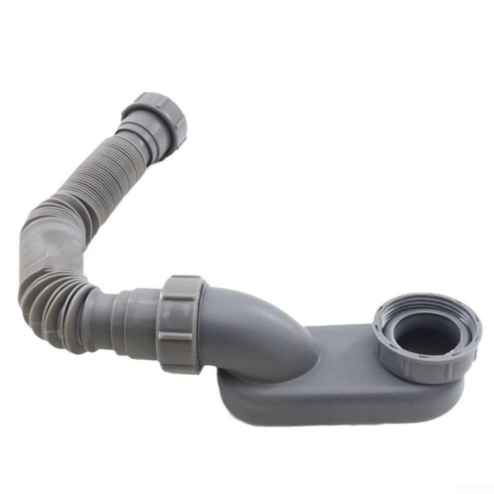Telescopic Drain Pipe For Bathtub And Shower, Plastic Retractable Drain Accessory, Adjustable Length For Kitchen Plumbing 9105992879588