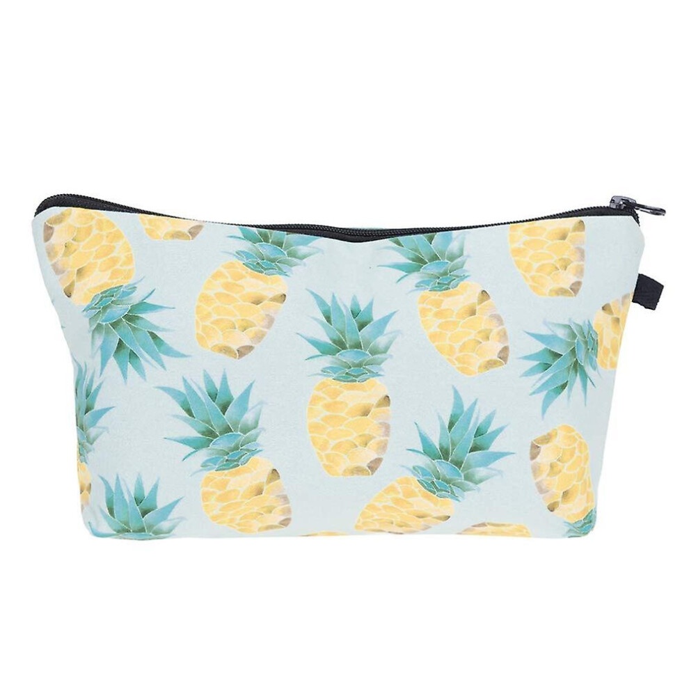 Kikidex (As Show, One Size) Dacron Variety Of Pattern Large Capacity Multi-Functional Cosmetic Bag