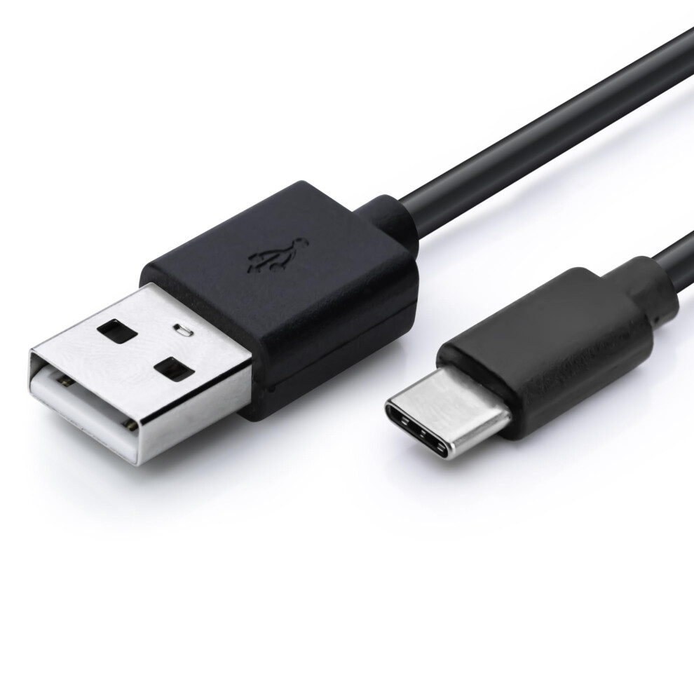 Usb C Charge Cable 1M Fast Charging Usb A To Usb C Durable Pvc Cable Atc1mpvcbl10 Pack Of 1 Black 9067246475550