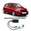Kabelloser Bluetooth-AUX-Adapter mit Mikrofon für Auto-CD-Player, Schwarz 3