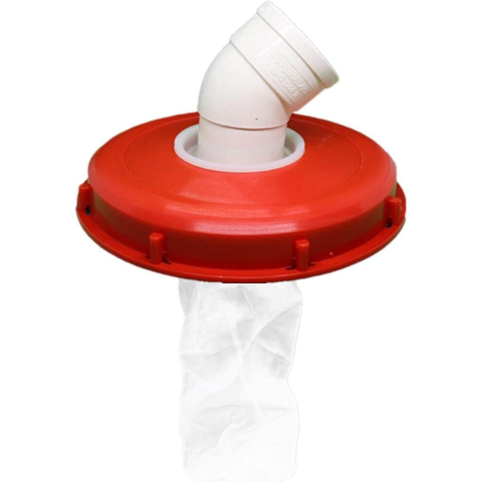 Kikidex (As Show, One Size) Rainwater Filter Cover, Washable Nylon Ibc Filter, Ibc Lid Filter Cover 163Mm/245Mm Filter Cover For Ibc Rainwater Tank