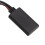 Kabelloser Bluetooth-AUX-Adapter mit Mikrofon für Auto-CD-Player, Schwarz 12