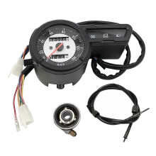 (As show, One size) Motorcycle Digital Speed Meter Speedometer Odometer Gauge Tachometer with Cable for XG 250 Tricker XG-250