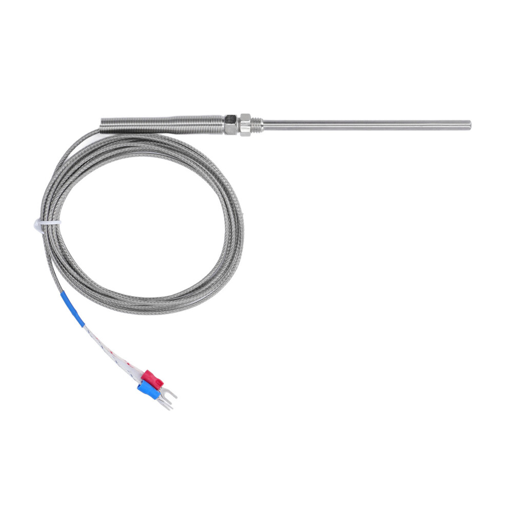 K Type Thermocouple Temp Sensor 100Mm Probe 0Â400C For Industrial & Diy Use 8411357485327