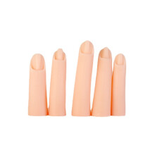 5 Stück Nailart-Übungsfinger, tragbare, gefälschte