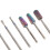 7-teilige Nagelbohrer-Bits aus Edelstahl, 14