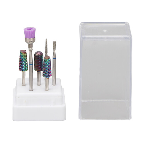 7-teilige Nagelbohrer-Bits aus Edelstahl, 1