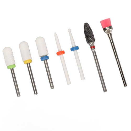 7-teiliges Keramik-Nagelbohrer-Set, professionelle 2