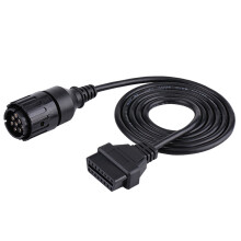 Motorrad OBD2 10-poliger auf 16-poliger Adapter für ICOMD Diagnosen