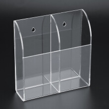 Robustes Acryl-Klimaanlagen-Fernbedienungshalter-Set für die Wandmontage