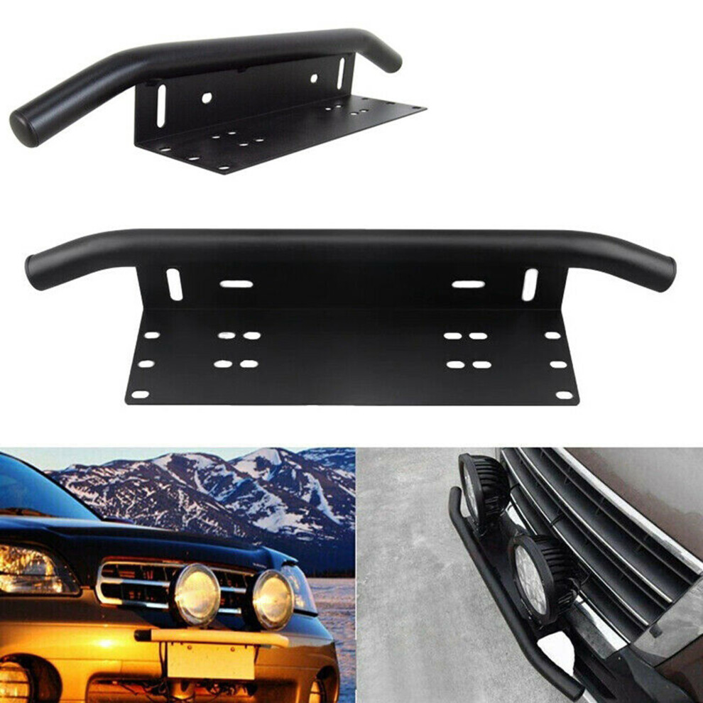 Heavy Duty Aluminum Off-Road Bar & License Plate Mounting Bracket Light 7901357490823