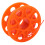 30M Fluorescent Orange Dive Reel with Double Bolt Snap, 7.7x7.7cm 16