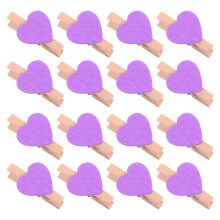 50 Stuks Liefde Clips Voor Foto Schilderij Paars