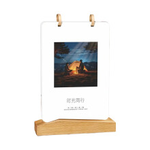 2026 Desk Monthly Calendar Chinese-Time travels togethe beech