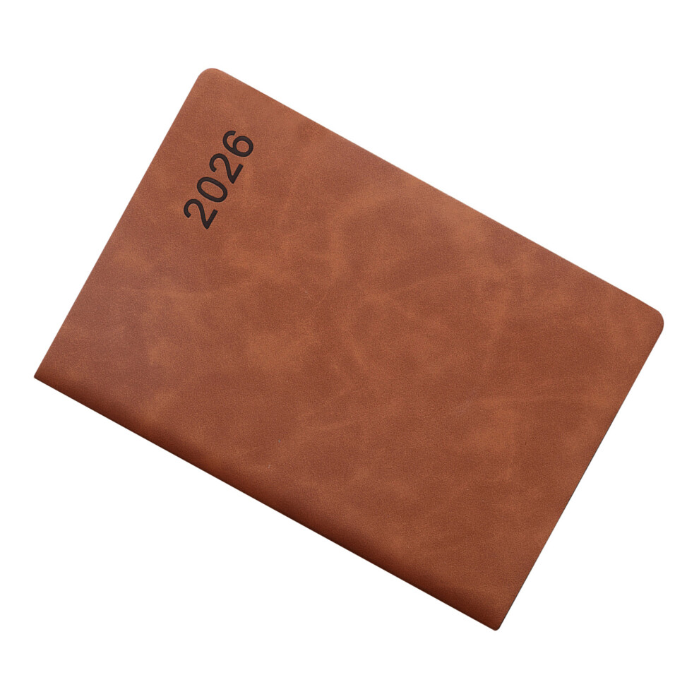 Professional 2026 Academic Planner Full Year Daily- Brown 7754000250813