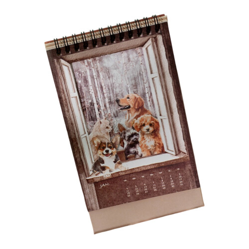 Retro Daily Planner Calendar User Friendly Memos Trackers-2