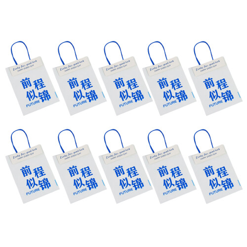 5/10Pcs Reusable Clear Plastic Bags Snack-bright future 10