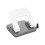 Manual 6mm 2 Hole Puncher, 20 Sheets Capacity Handheld-White 1