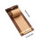 Retro Wood Clipboard Writing Pad Refillable Hanging Memos-B 4