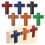Religious Themed Magnetic Leather Bookmarks Page Clip-Green 6