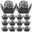 50 Stuks Chocoladewrappers Cupcake Liners Voor Feest 1