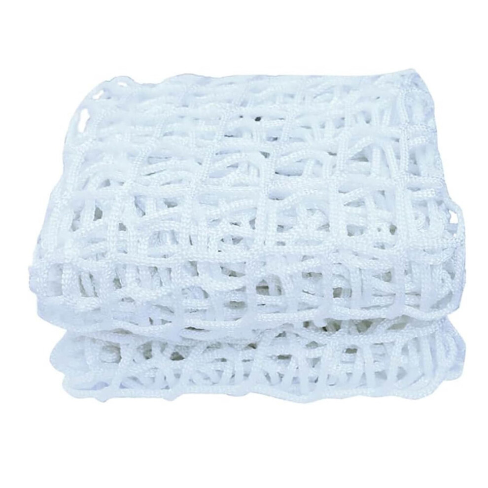 Protective Safety Polyester Knotless Rope Netting For Multi Purpose Playground Safety Net 1X6m 3.3X19.7ft Balcony Guardrail Netting White