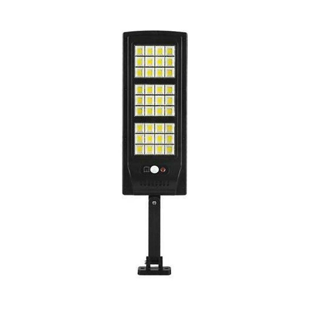Kikidex (As Show, One Size) Sl 144 Led Solar Lamp 6000K Street With Remote Control 3 Human Body Induction Function Light
