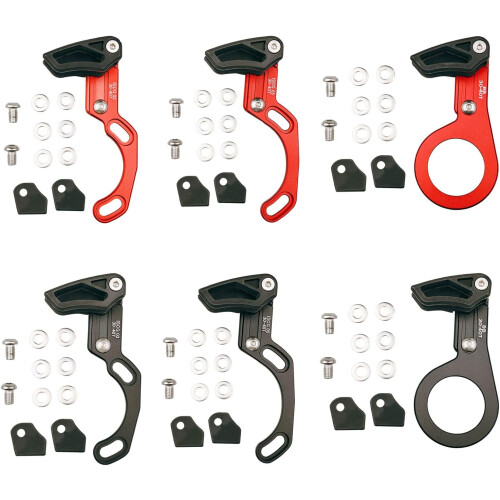 Bicycle Chain Guide 1x ISCG 03/05 Compatible Post Mount Anodized Single Plate 1