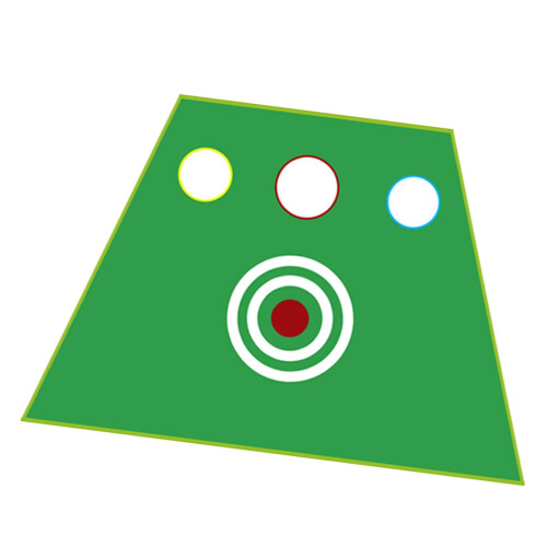 Golf Practice Target Cloth, Replacement Targets, Golf Training Accessories, Practice Target For Swing Practice