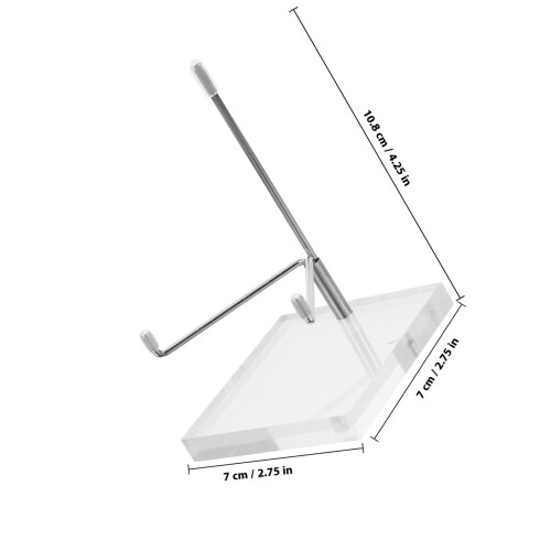 Multi Material Metal Display Stand for Rock and Crystal Showcases 1