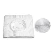 Air Conditioning Window Seal Kit 90x210cm Universal Fit For Portable AC And Dryer Sliding Door Vent Kit Easy Install