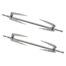 Rotisserie Forks 2-Pack High-Temp Resistant Chicken Roasting Tools For Grill And BBQ