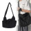 Canvas Messenger Bag, Large Capacity Crossbody Bag with Multiple Pockets 2