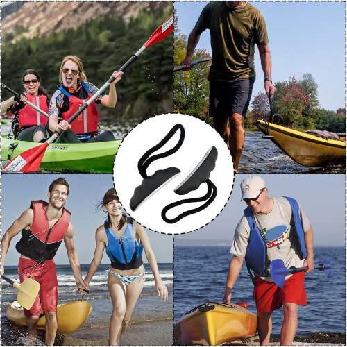 Canoe Pull Handle Paracord Anchor Handle Replacement Kayak Handle Rope Handle Set Of 2 Durable Boat Accessories 2