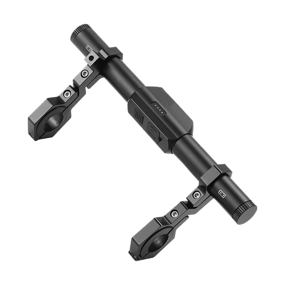 Handlebar Extender, Grip Extender, Waterproof Phone Holder With Powerful Lighting For Sports And Motorcycling, Universal Fit, Black 9354506659721