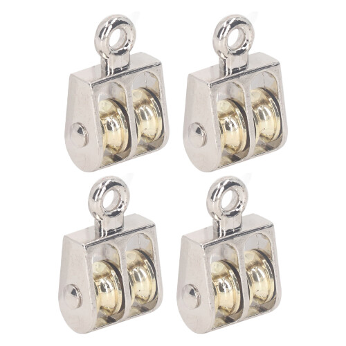 4 Pcs Doppel Flaschenzug 100KG 220LBS Lager 1