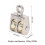 4 Pcs Doppel Flaschenzug 100KG 220LBS Lager 15