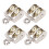 4 Pcs Doppel Flaschenzug 100KG 220LBS Lager 8