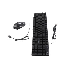 TF800 Gaming Combo: 104-Key Keyboard 4-Color Mouse Headset & Pad