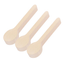 3Stk Diy Unfertige Holzlöffel Für Gestalten Geschenk